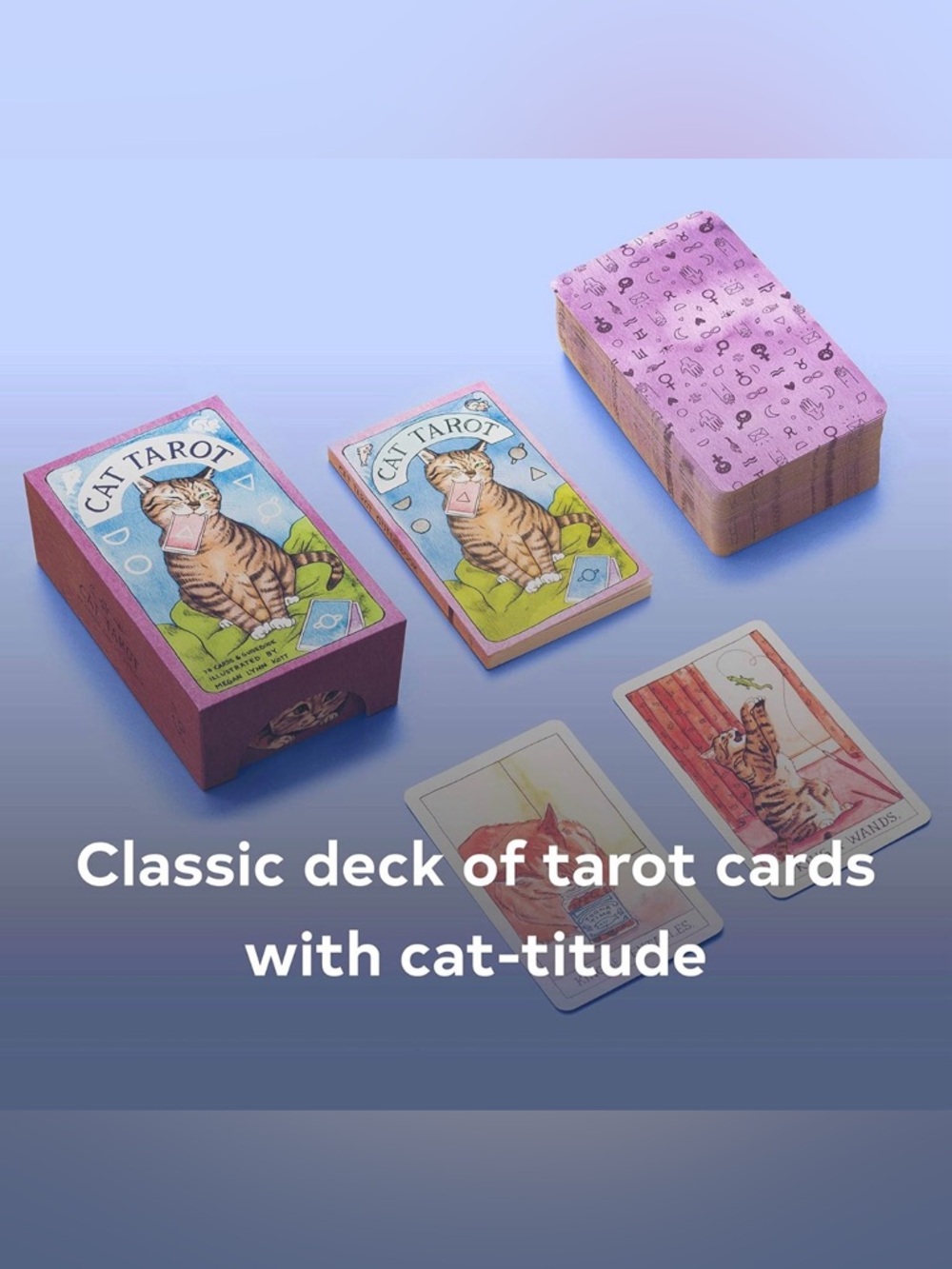 Cat Tarot Cards & Guidebook - Picture 8 of 9